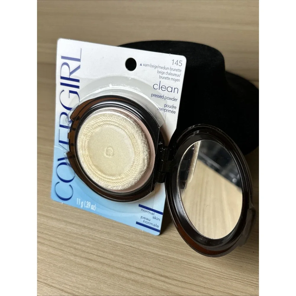 CoverGirl Pressed Powder Makeup Mirror Compact Warm Beige 145